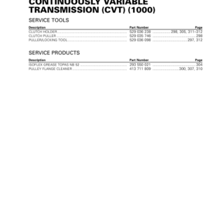 ATV 2015 OUTLANDER 6X6 (Continuously Variable Transmission (CVT) 1000) Shop 04cF5hAAE SM51Y015S05 vmr2015 122 Manual