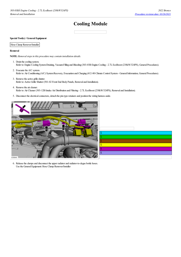 Cooling Module G2225021 Manual