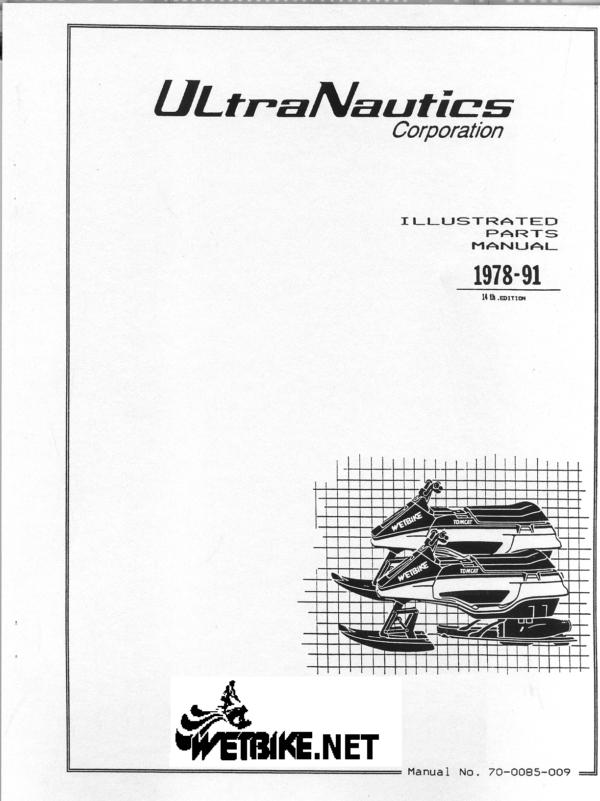 Ultranautics 71 98 Illustrated Parts Manual