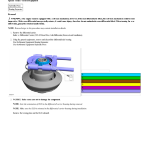 Electronic Locking Differential (ELD) Solenoid G2223814 Manual