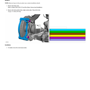 Brake Caliper Anchor Plate G2223101 Manual