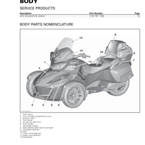 ROADSTER Body (RT) 2017 Shop 02wZbDAAU SM61Y014S09 en Manual