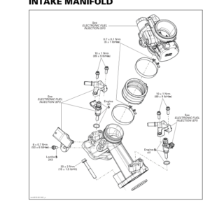 ATV Intake Manifold (OUTLANDER L) Shop vmr2016 032 en Manual