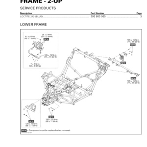 SSV MY20 Frame 2 UP (Maverick suppl.) 219101007 025 en Manual