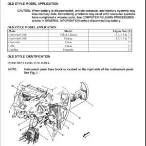 2000 FUSES  Manual