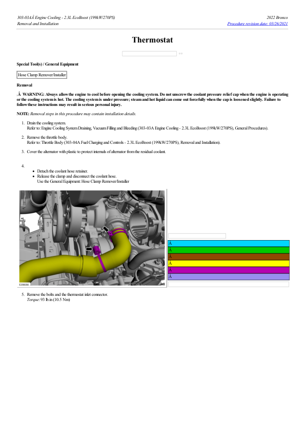 Thermostat G2224946 Manual