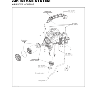 ATV S02 SS02 Air Intake System Shop OUT REN Version 5AA vmr2013 010 Manual