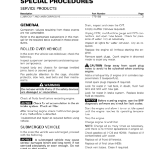 SSV MY20 Special Procedures (Defender) 219101010 005 en Manual