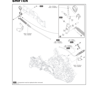 SSV MY20 Shifter (Maverick suppl.) 219101007 007 en Manual