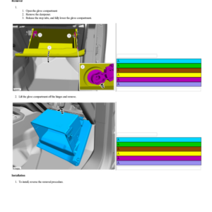 Glove Compartment G2220557 Manual