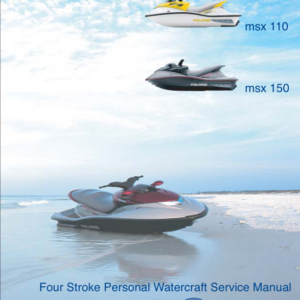 2003-2004 Polaris MSX110 MSX150 Personal Watercraft [en] Manual