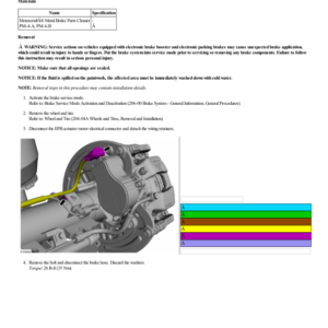 Brake Caliper G2225897 Manual