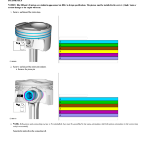 Piston G2206298 Manual