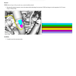 Turbocharger Boost Pressure (TCBP) and Charger Air Cooler Temperature (CACT) Sensor G2193589 Manual