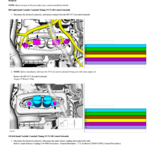 Variable Camshaft Timing (VCT) Oil Control Solenoid G2193591 Manual