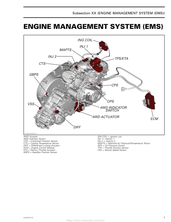 SSV EMS (Traxter) Shop tmr2016 123 Manual