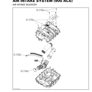 Air Intake System (900 ACE) 219101005 008 en Manual