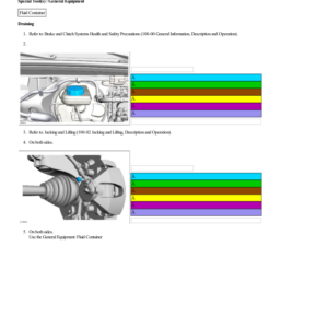 Brake System Draining and Filling Vehicles With Vacuum Brake Booster G2223335 Manual