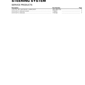 SSV MY20 Steering System (Defender suppl.) 219101010 044 en Manual