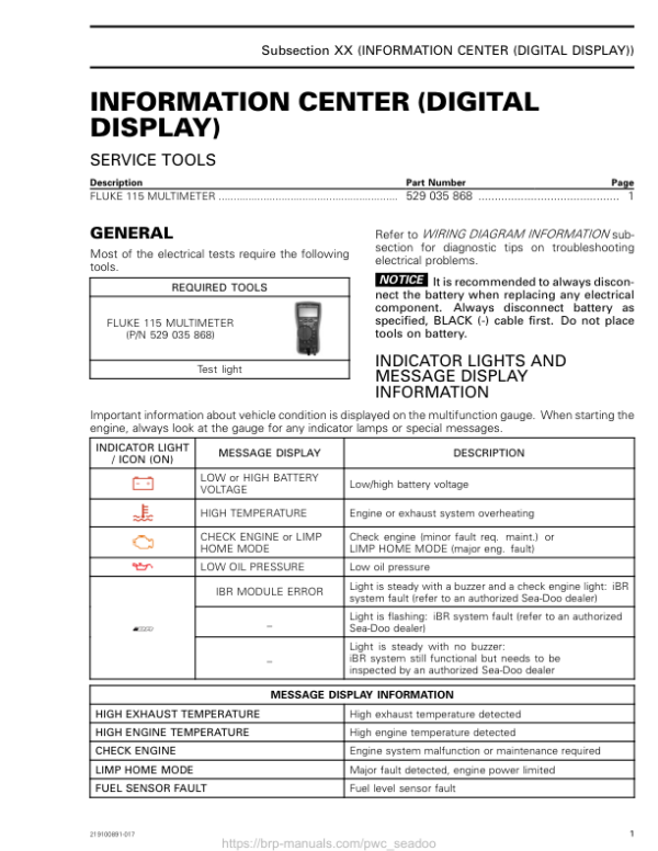 Information Center Manual