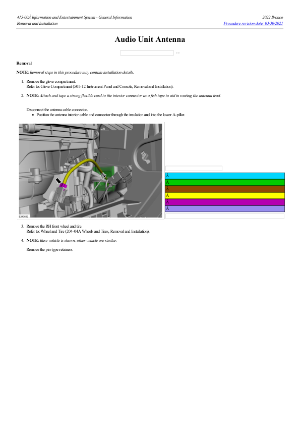 Audio Unit Antenna G2199064 Manual