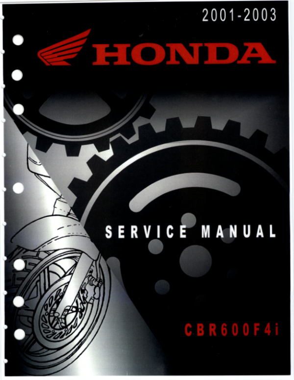 Honda CBR 600F4i '01 '03 Manual