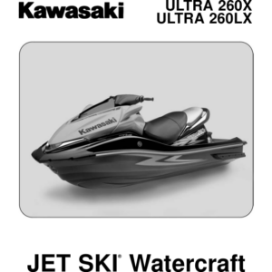 2007-2010 Kawasaki Jet Ski ULTRA 260X 260LX Manual