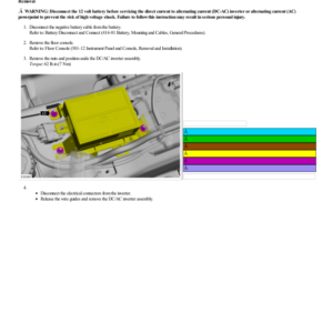 Direct Current Alternating Current (DC AC) Inverter G2226380 Manual