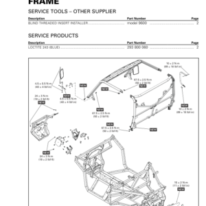 SSV 2017 Frame (Traxter T) Shop tmr2017 315 Manual