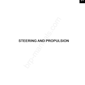 STEERING AND PROPULSION Switch SM map Manual