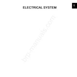 ELECTRICAL SYSTEM (MAP) Switch SM Manual