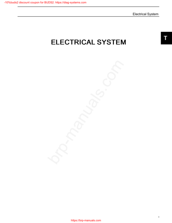 ELECTRICAL SYSTEM (MAP) Switch SM Manual