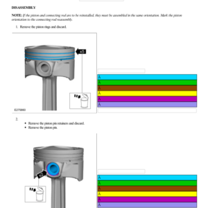 Piston G2186864 Manual