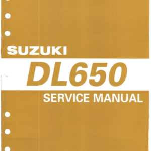 Suzuki DL650K4 Manual