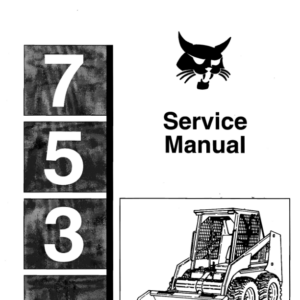 Bobcat 753 Manual