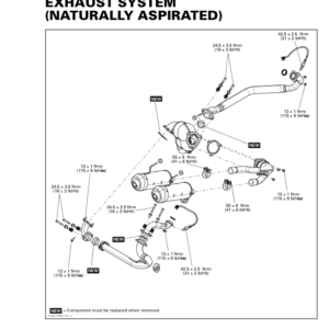 SSV Exhaust System Naturally Aspirated (MAVERICK XDS) Shop 03a9LvAAI SM91Y014S01 tmr2015 014 Manual