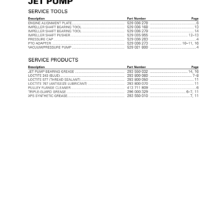 Jet Pump Manual