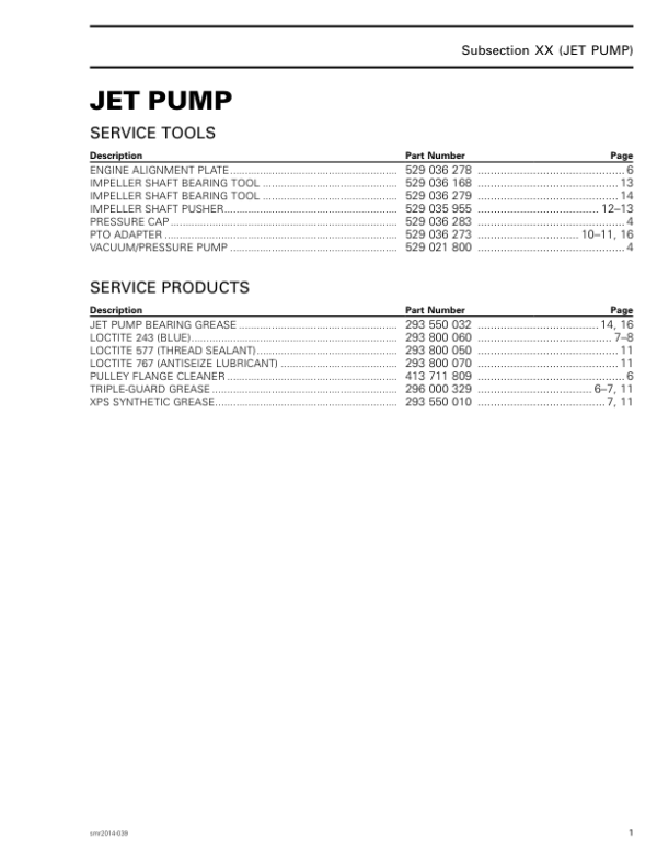 Jet Pump Manual