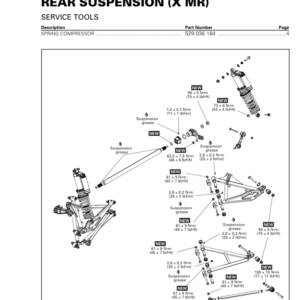 SSV Rear Suspension (Maverick Xmr) Shop tmr2017 113 Manual