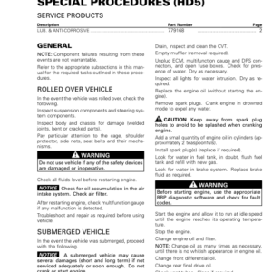 SSV 2019 Special Procedures (HD5) 219100967 009 Manual