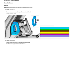 Driver Side Register G2222228 Manual