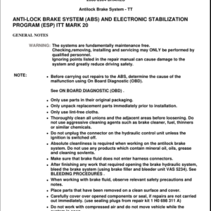 Anti Lock Brake System Manual