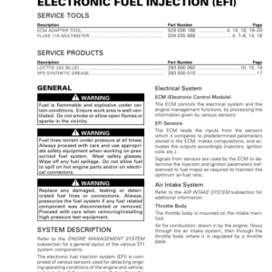 ATV MY18 Electronic Fuel Injection 219100885 034 Manual