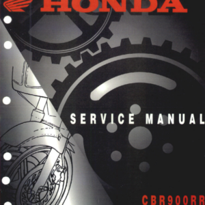 Honda CBR900RR 96 98 Manual