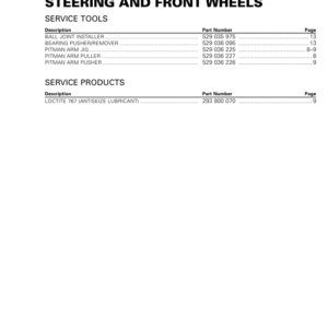 ROAD 2017 F3 Steering and Front Wheels rmr2017 014 Manual