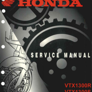 Honda VTX 1300 2003 2007 Manual