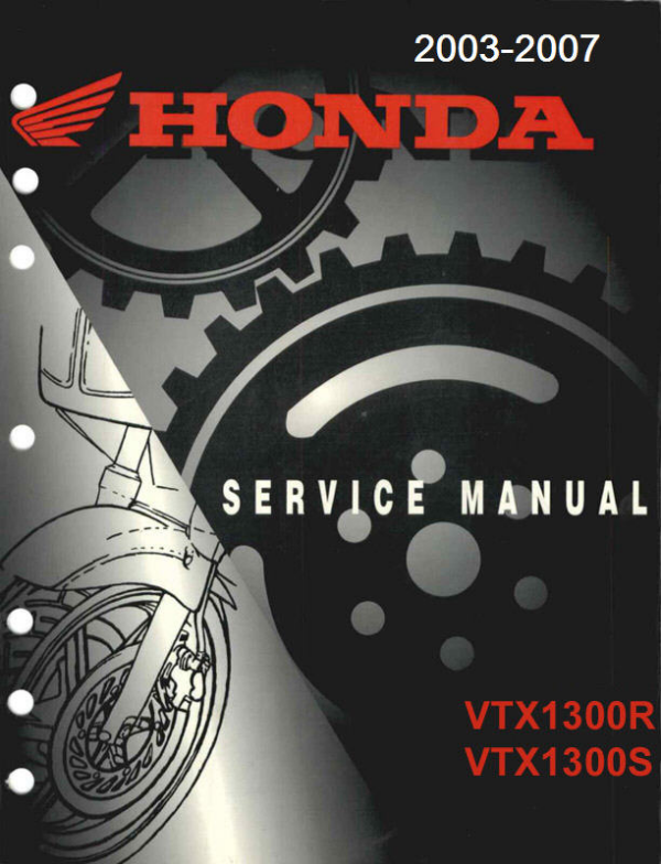 Honda VTX 1300 2003 2007 Manual