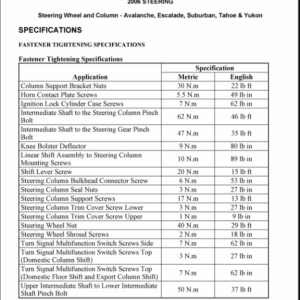 column Manual