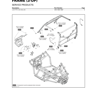 SSV MY20 Frame (3 UP) 219101010 051 en Manual