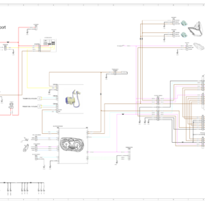 2018 SKI DOO ALL (219100879) Wiring Diagram WD11Y018 e Manual